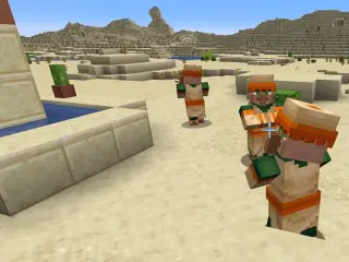 Aldeanos Minecraft