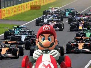 Fórmula 1 promociona el GP de Japón con un genial anuncio que podría enfurecer a Nintendo
