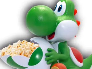 Palomitero de Yoshi de Super Mario Galaxy: La película