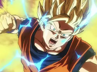 Goku en Dragon Ball Super Beerus