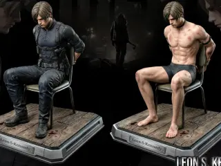 La figura de Leon en calzoncillos está causando furor entre los fans de Resident Evil, pero ojo, porque podría ser un timo