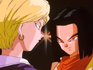 Goku se congela en el infierno y A-17 intenta dominar a A-18