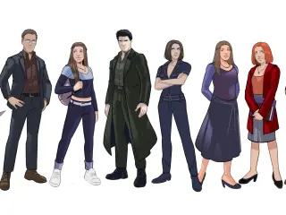 Imágenes de la serie de cómics de Buffy, cazavampiros