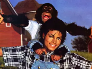Michael Jackson y Bubbles