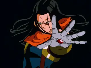 Súper A-17 asesina a sangre fría al Dr. Gero en Dragon Ball GT