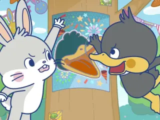 Bugs Bunny Pato Lucas en Looney Tunes Gokko