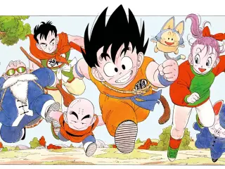 Ilustración de Dragon Ball de Akira Toriyama