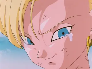Goku y A-18 hacen equipo para matar a Super A-17 en Dragon Ball GT