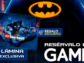 Reserva ya LEGO Batman El Legado del Caballero Oscuro en GAME y te llevas el Bat-Regalo de una lámina exclusiva