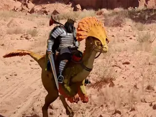 Cómo conseguir dos de las nuevas monturas más raras de Crimson Desert, el Raptor y un pájaro Kuku