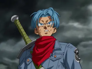 Trunks del futuro en Dragon Ball Super