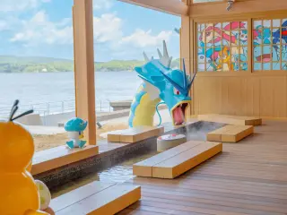 El diseño del nuevo Wakura Onsen se transforma con Pokémon