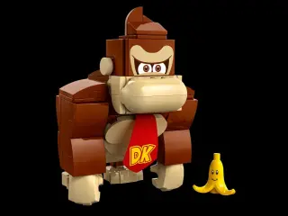 Donkey Kong ya ha aparecido en algunos sets de LEGO Super Mario.