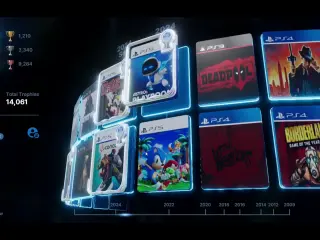 Esta web te permite ver todos tus trofeos de PlayStation como una línea del tiempo 3D