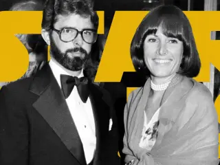 Marcia Lucas y George Lucas de Star Wars