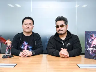 Kohei Ikeda y Katsuhiro Harada en Bandai Namco