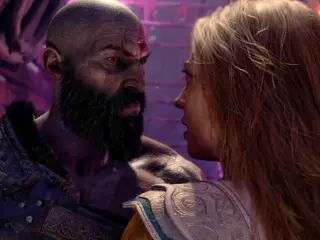 Kratos y Faye en God of War: Laufey