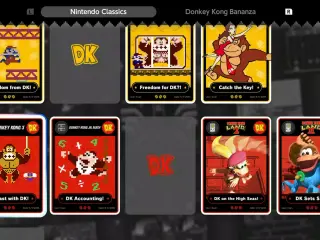 Desafíos Donkey Kong Nintendo Switch Online