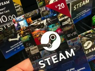 Tarjetas físicas de Steam
