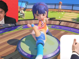 Yoshiaki Koizumi se ha viralizado al jugar a Nintendo Switch Sports Resort