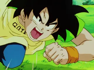 Goten adulto en Dragon Ball Z Kai