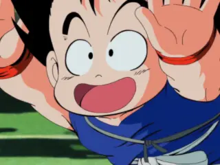 Goku nilño en Dragon Ball Z Kai