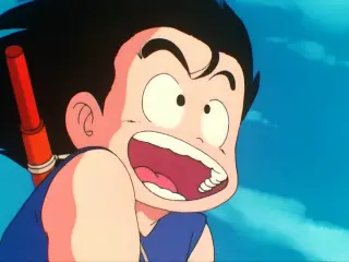 Goku en la primera película de Dragon Ball