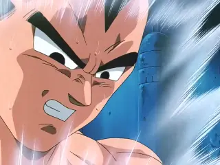 Vegeta recuerda su primera batalla contra Goku