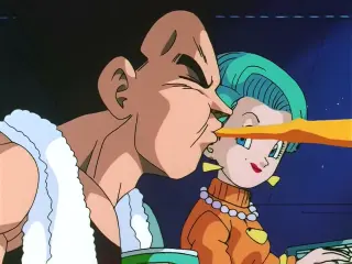 Bulma le desvela a Vegeta que puede convertirlo en un Super Saiyan 4