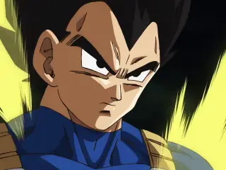 Vegeta en Dragon Ball Super Beerus