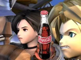 Final Fantasy IX protagonizó este anuncio de Coca Cola en Japón en el año 2000