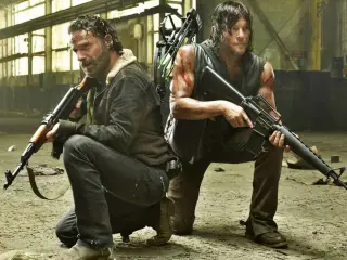 The Walking Dead - Rick Grimes y Daryl Dixon