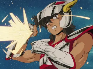 La serie anime de Saint Seiya