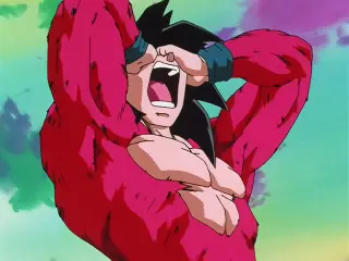 Goku se queda ciego y destroza a San Shinron con el puño del dragón