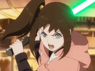 Star Wars Visións presenta La jedi número 9