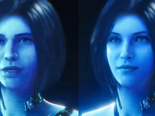 Un mod devuelve a Cortana su aspecto original en Halo: Campaign Evolved