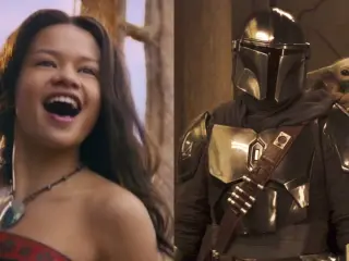 Vaiana y The Mandalorian and Grogu