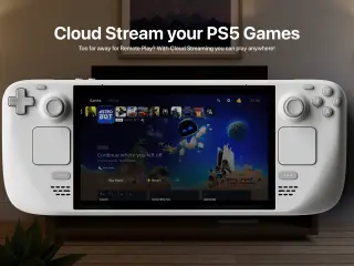 Una aplicación permite hacer streaming de los juegos de PS Plus en Steam Deck