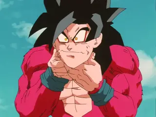 Goku se traga la Bola de Dragón de 4 estrellas en Dragon Ball GT