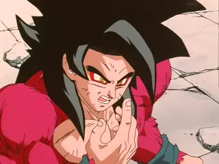 Goku y Vegeta Super Saiyan 4 intentan hacer la Fusión por segunda vez