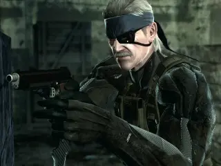 Old Snake en Metal Gear Solid 4