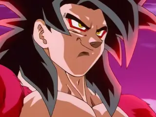Goku Super Saiyan 4 Full Power en Dragon Ball GT