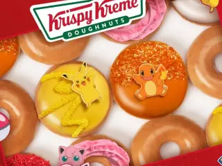Colaboración de Krispy Kreme con Pokémon