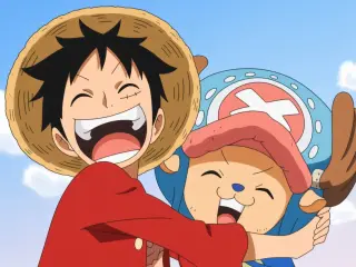Luffy y Chopper en One Piece