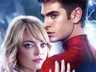 Emma Stone y Andrew Garfield en The Amazing Spider-Man 2