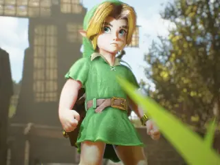 Remake no oficial de Ocarina of Time realizado por CryZENx