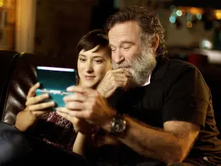 Robin Williams y su hija Zelda