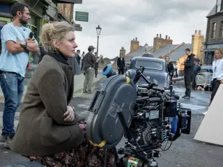 Greta Gerwig en el rodaje de Narnia: El sobrino del mago