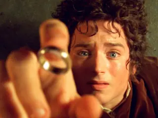 Elijah Wood como Frodo en la trilogía de El señor de los anillos