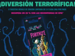 Tarjetas de regalo Fortnite de Diversión Terrorífica